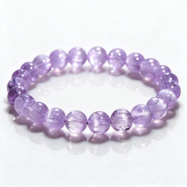 Natural Kunzite Bracelet – Calm & Sleep