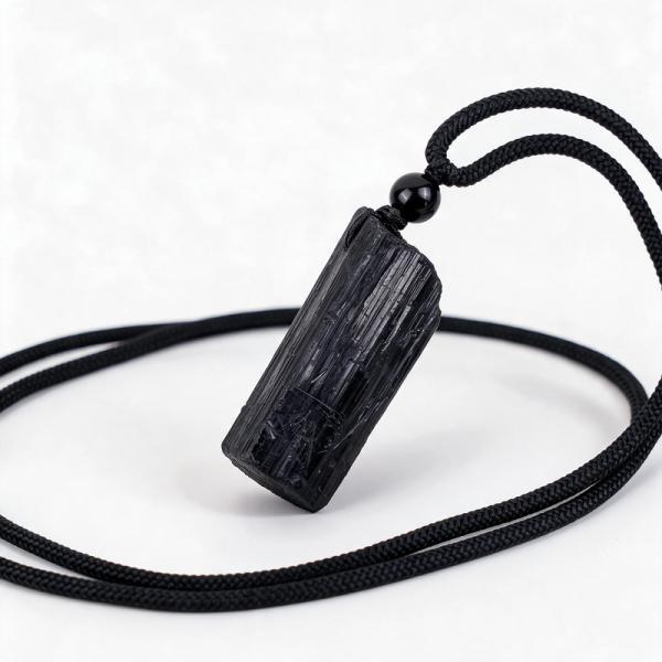 Black Tourmaline Necklace – Protection & Grounding