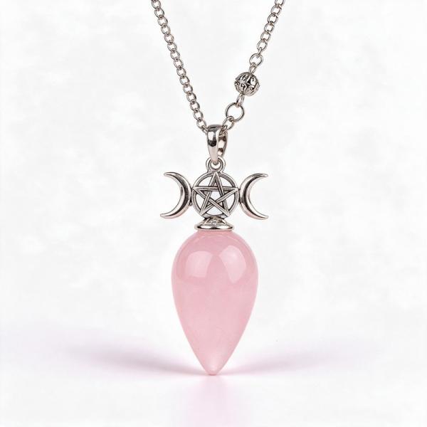 Rose Quartz Necklace – Love & Harmony